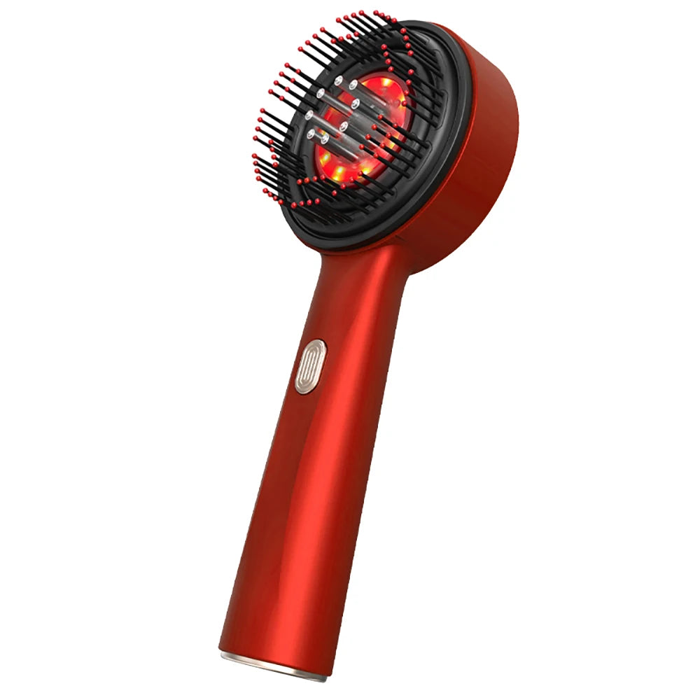 Electric Massage Comb with Oil Applicator