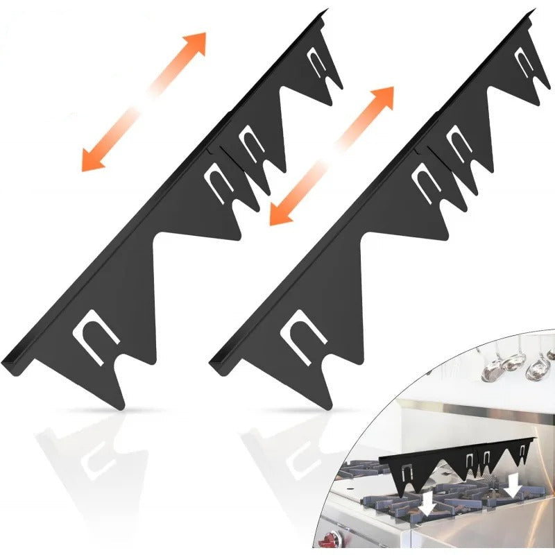 Stainless Steel Kitchen Counter Gap Cover – Universal Stove Divider Board