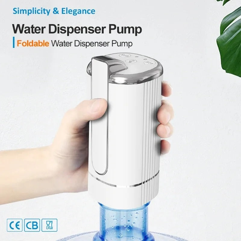 Foldable Electric Water Dispenser Pump (Rechargeable 1200mAh)