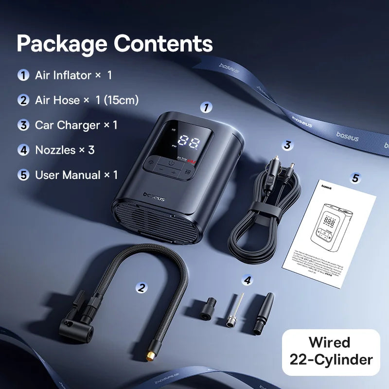 Baseus GoTrip VA1 Pro/Max Car Air Pump