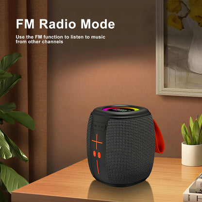 Portable Bluetooth Speaker with Lights