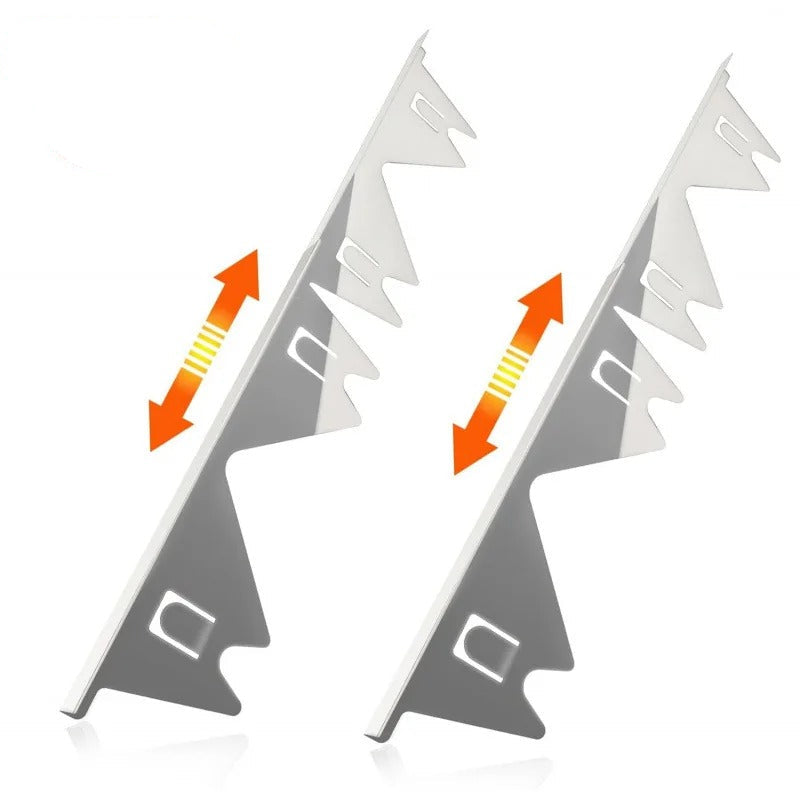 Stainless Steel Kitchen Counter Gap Cover – Universal Stove Divider Board