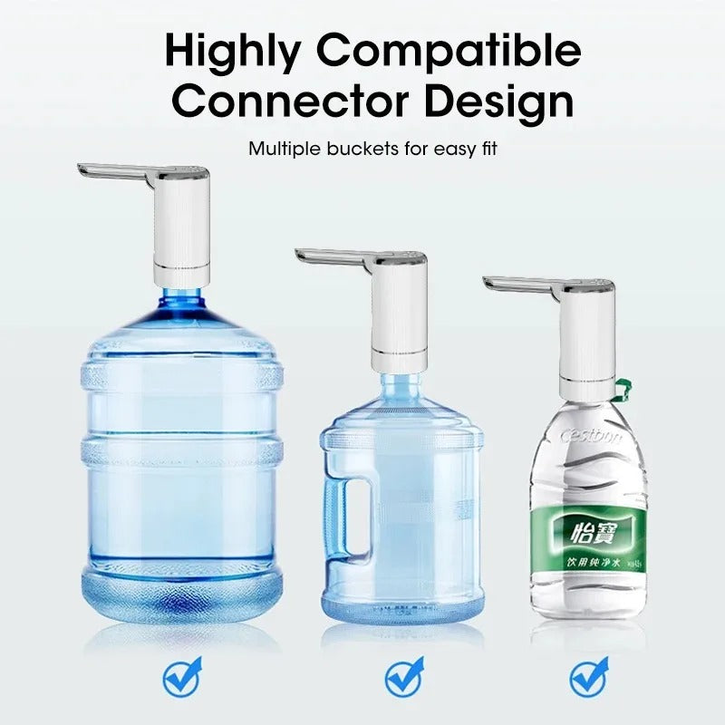 Foldable Electric Water Dispenser Pump (Rechargeable 1200mAh)